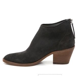 Dolce Vita Elisa gray suede heeled booties size 8.5